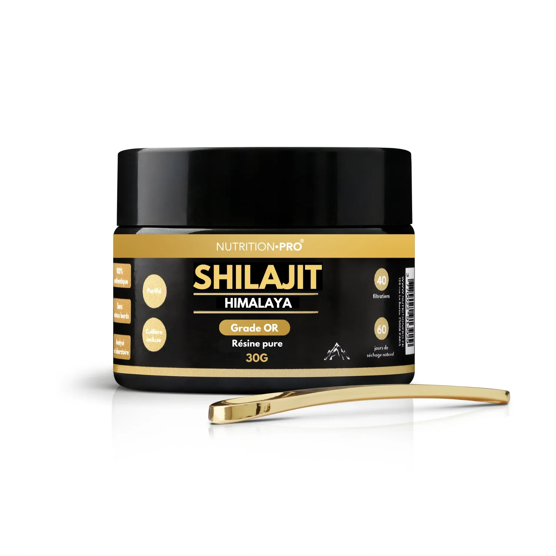 Shilajit Nutrition Pro - Test complet et avis détaillé