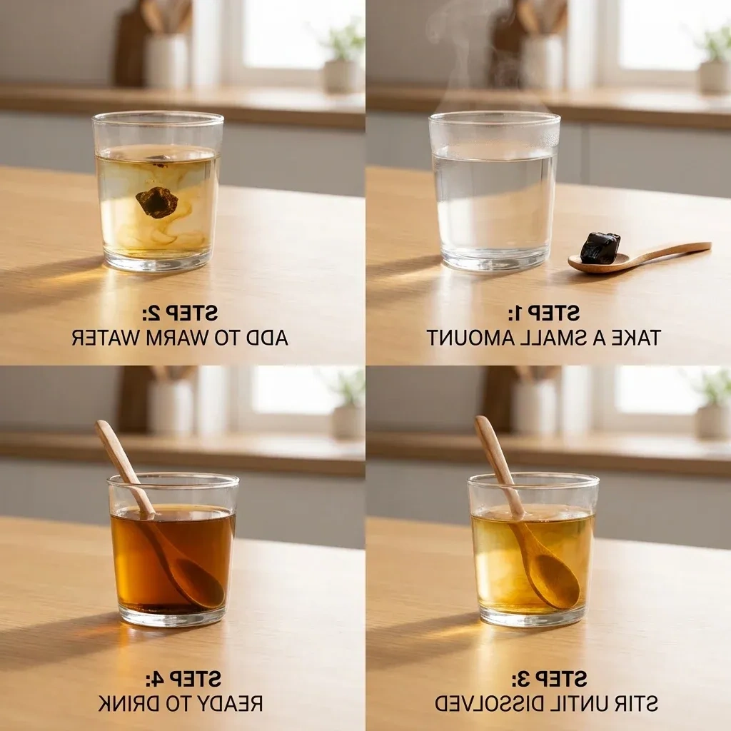 Shilajit en resine : methode de preparation etape par etape